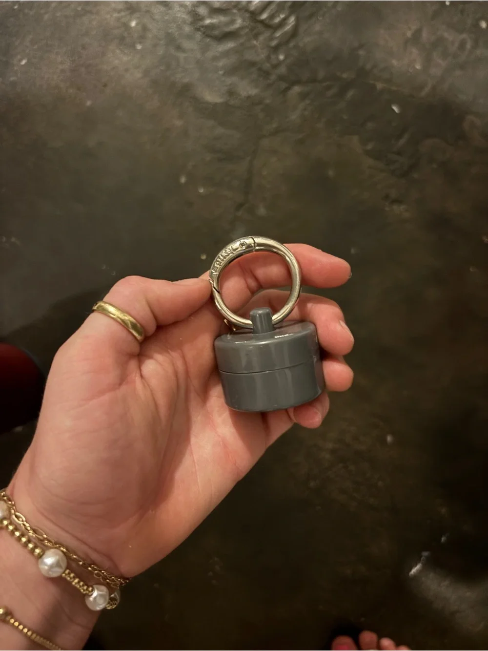 Magnetic Key Ring Storage for keys